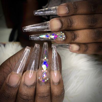 Clear nails