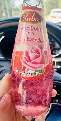 Rose water with seeds