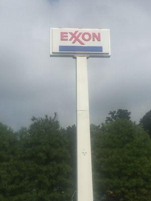 Exxon station