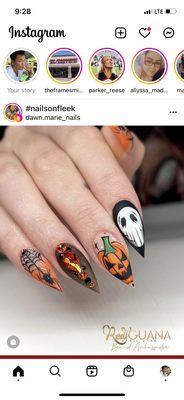 Halloween nails ideas