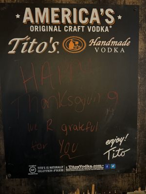 Happy Thanksgiving  @ Chelsea's Tavern (Lebanon, New Jersey)