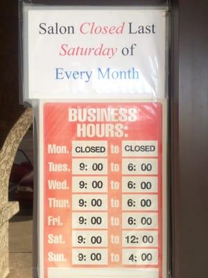 Business Hours