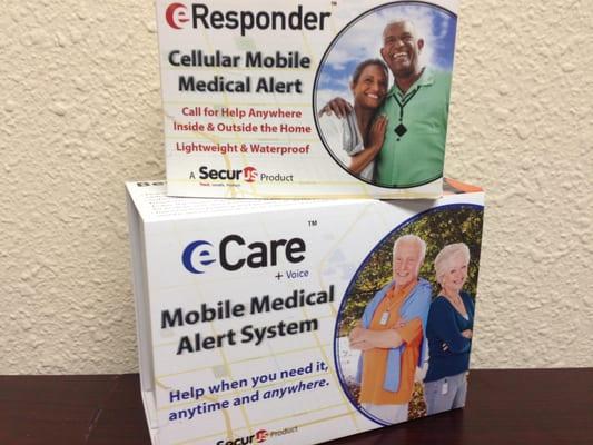 eResponder and eCare personal emergency pendants. No longer be restricted to your home, both devices offer 2way voice anywher...