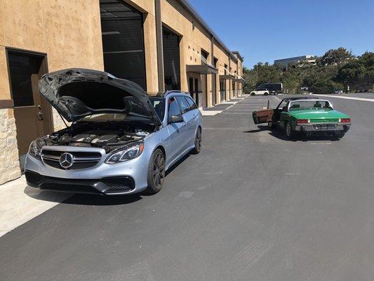 2015 Mercedes E63s wagon tuned to 710hp 790tq in Monterey California