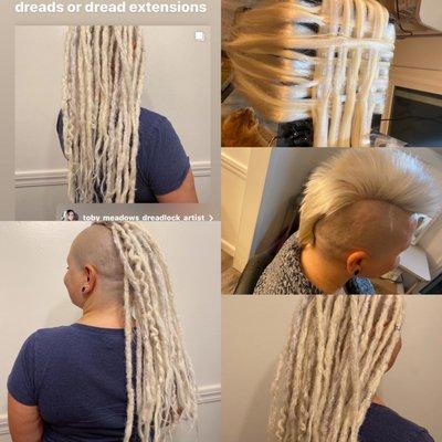 Dreadlock's with extensions