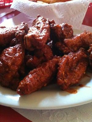 Xtra Hot Wings. Delicious.