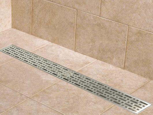 Stainless Steel Linear Shower Drain - Taurus Line - in Size of 24", 32", 40" & 48".