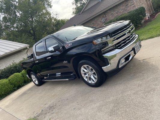 This awesome Silverado received a basic interior cleaning along with an exterior wash and paint sealant.