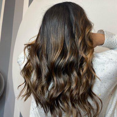 Sun kissed balayage