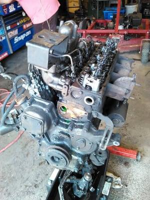 Diesel engine overhaul