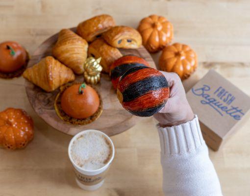 Pumpkin Spice Cruffin