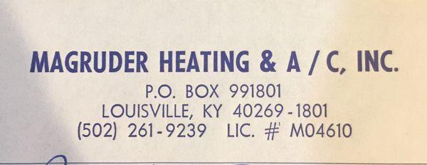 Magruder Heating and Air