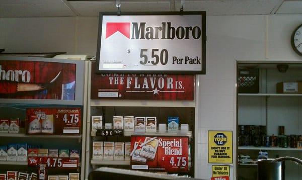 Holy shit!!! ONLY $5.50 for cigs!?!?!?!?! Best. State. Ever!