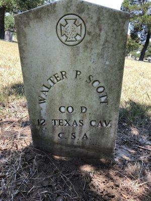 Confederate grave