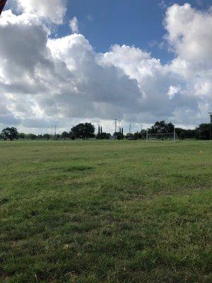 Flag football field