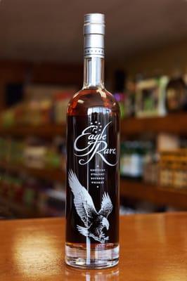 As the name suggests, Eagle Rare is highly allocated and available now at Texas Cheer Liquor.