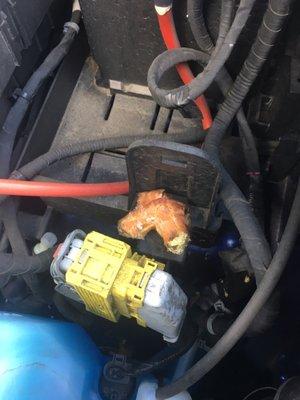 This was the donut I found under the hood!