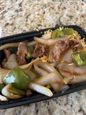 Pepper Steak w. Onions