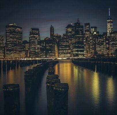 NYC view from Brooklyn, NY - photo @johnnyutahx