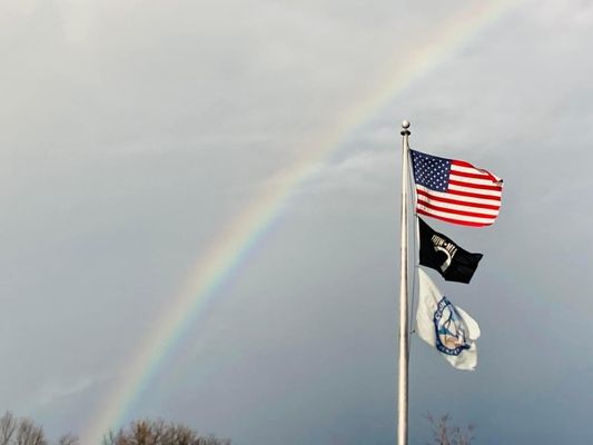 Rainbow  the pro shop always beautiful to see after rain storms