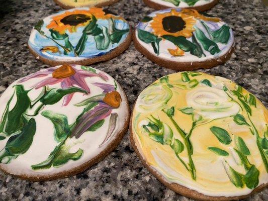 Custom decorated cookies