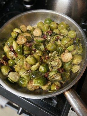 Bacon & Maple Brussel Sprouts