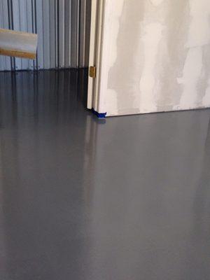 Concrete floor