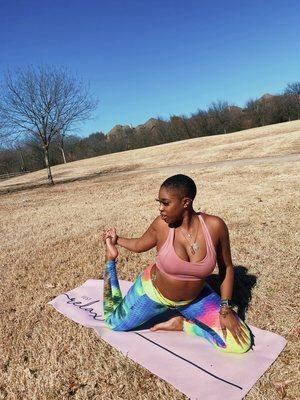 Pigeon pose & Vitamin D