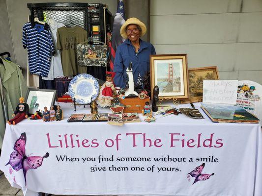 Items were on sale at the Black Business Expo, August 2023.