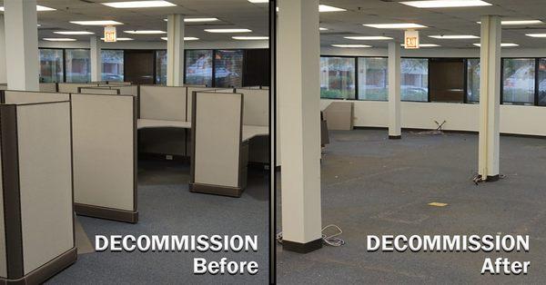 Decommissioning Office Space