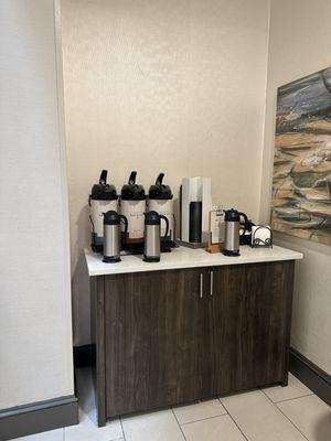 Coffee and Tea area