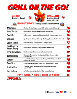 Check out our menu full of fun flavors!