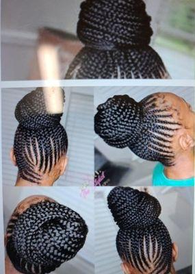 Hair done by Louise African Hair Braiding - Waterbury, CT