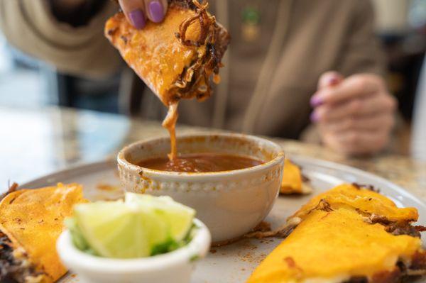 Birria tacos for share