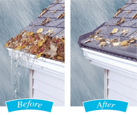 We install Gutter Guards