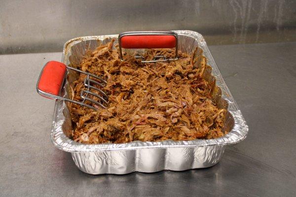 Fresh Pulled Pork! 
We cater! Call to order for your next event!