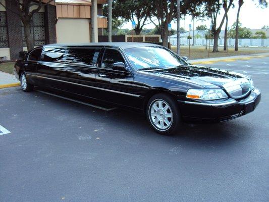 Classic stretch limousine