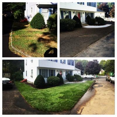 Another sod install from our crew