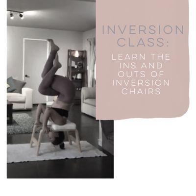 Inversions use gravity to increase overall health!