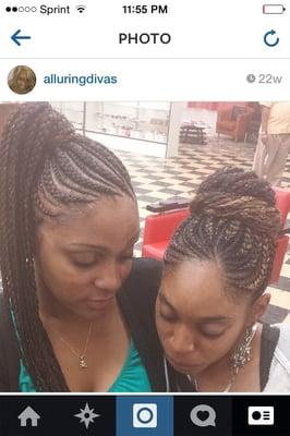 Women braid styles!!! Follow me on Instagram @Alluringdivas !!!