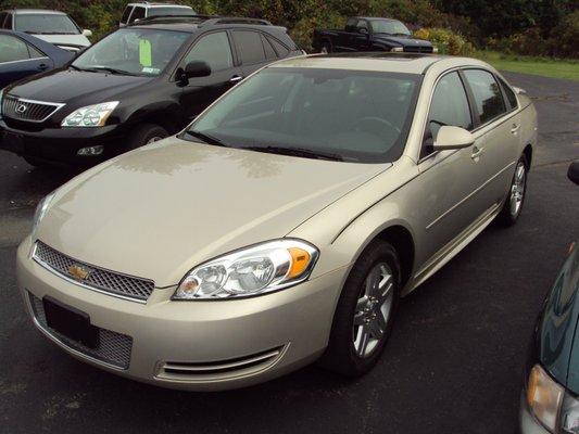 2012 Impala LT  70K Moon Roof CD  9,995.00