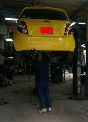 Best exhaust work in town at Rainbow Muffler