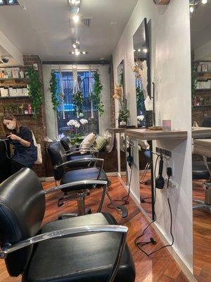 Beautiful and cozy salon