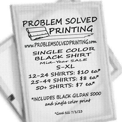 Problem Solved Printing