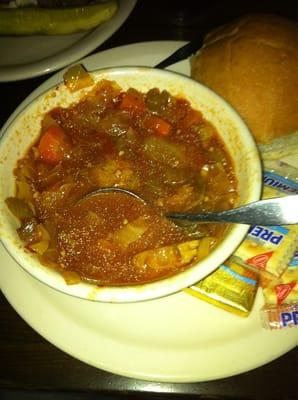 Meatball cabbage soup