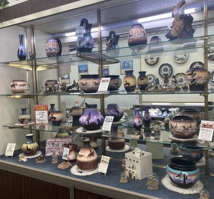 New additions to the pottery and western giftware selections