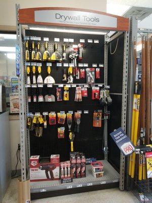 Drywall tool selection