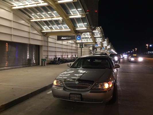 Dropping off a customer at Reagan National Airport from Frederick, MD.