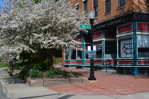 Apex Dental Associates of Turners Falls front building entrance