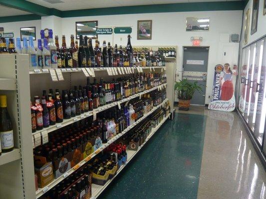 Liquor selection!